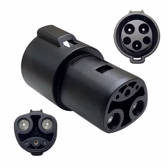 EU-zertifizierter Kompressor-Typ-2-Adapter für Tesla J1772-Adapter GBT CCS-Adapter