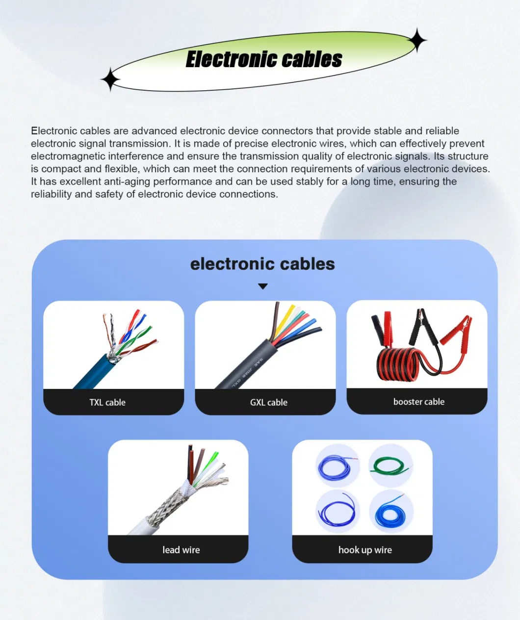 Hv EV Charging Cable Waring Harness EV Power Charger Electrical Electric Copper Wire Cable