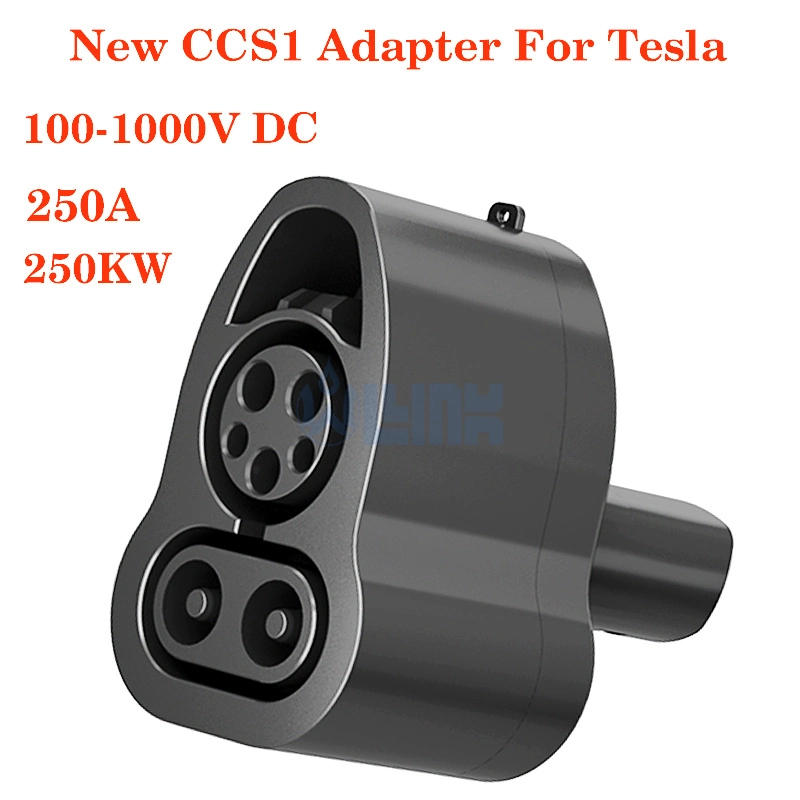 CCS Charger Adapter for Tpc with Travel Case, Rated up to 220kw, DC Charge Adapter for Model 3/Y/S/X, Compatible with All CCS1