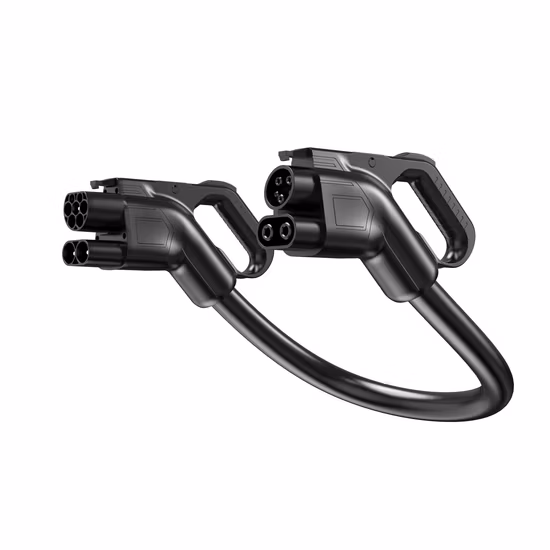 DC 1000V 150A CCS2 auf CCS1 EV Ladegerät Adapter Elektroauto Laden