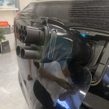 DC-Anschluss für Elektrofahrzeuge, EV-Autoladegerät, CCS-2-Kombi-Adapter, CCS2-auf-Typ2-Adapter für Tesla