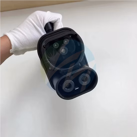 DC-Anschluss für Elektrofahrzeuge, EV-Autoladegerät, CCS-2-Kombi-Adapter, CCS2-auf-Typ2-Adapter für Tesla