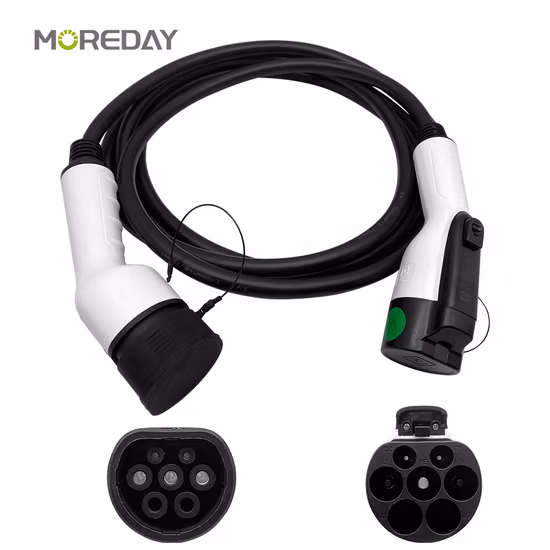 480V 32A Typ 2 GBT EV-Ladegerät Typ 2 Ladekabel für Elektrofahrzeuge mit individuellem Logo